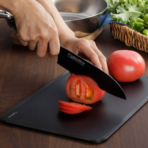 Shimomura Kougyou Santoku Knife 165Mm - Molybdenum Vanadium Steel Japan - Made Dishwasher Safe Amazon.Co.Jp Exclusive