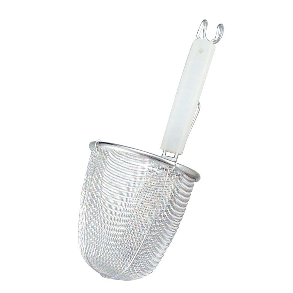Shin - Etsu Tebo Noodle Strainer Round Base With Silicone Handle
