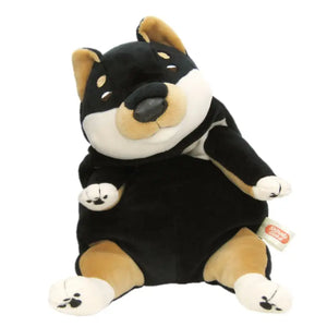 Shinada Global Mochi Dog Plush Kuroshiba M Moin-0230B