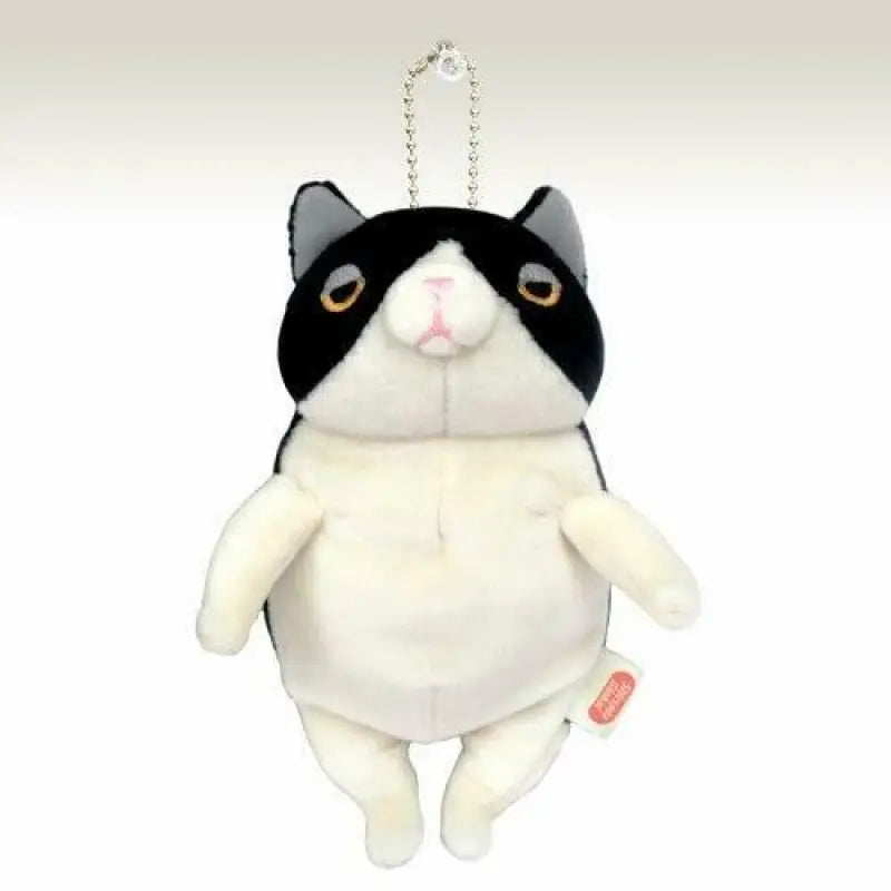 Shinada Global Mochineko Plush Hachiware Mini With Ball Chain - Doll