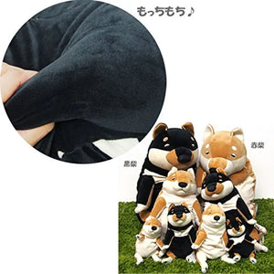 SHINADA Global Plush Doll Mochi Inu Kuro Black Shiba Size S Tjn