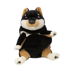 SHINADA Global Plush Doll Mochi Inu Kuro Black Shiba Size S Tjn