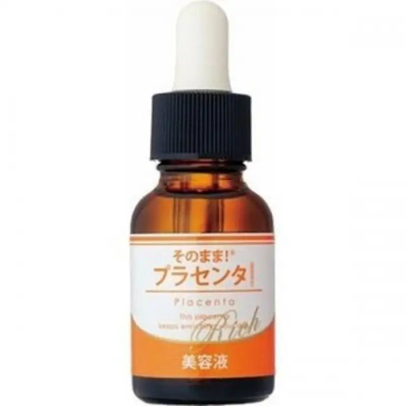 Shinei Sonomama Placenta Beauty Essence Keeps Enriching Your Skin 20ml - Made In Japan Skincare