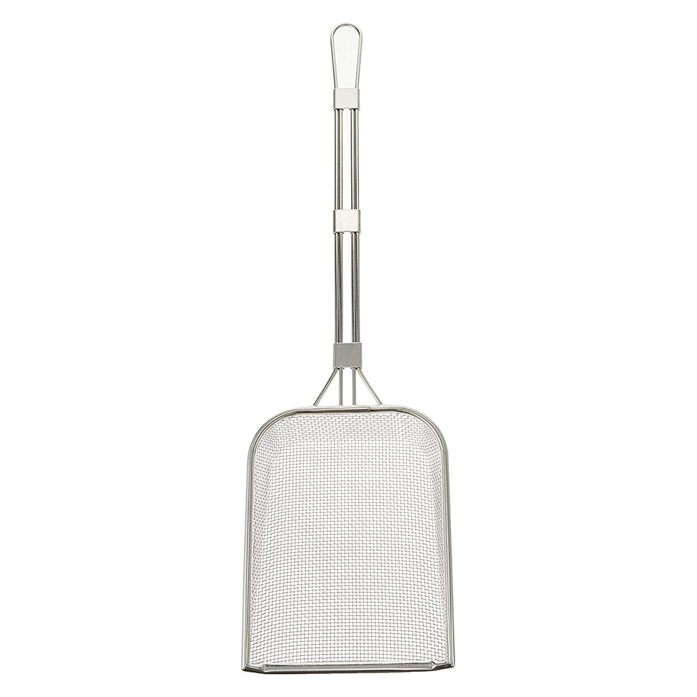 Shinetsu Works Japan Square Stainless Steel Oil Strainer Small