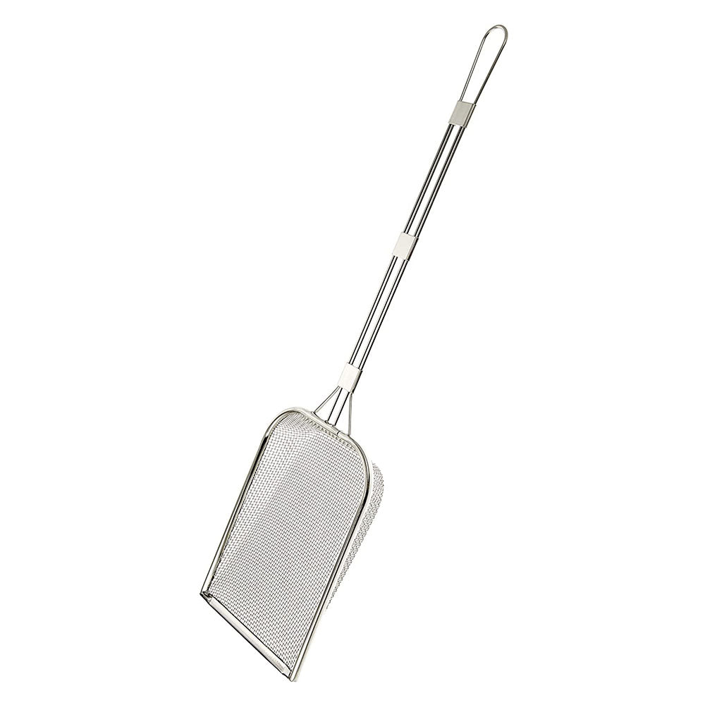 Shinetsu Works Japan Square Stainless Steel Oil Strainer Small