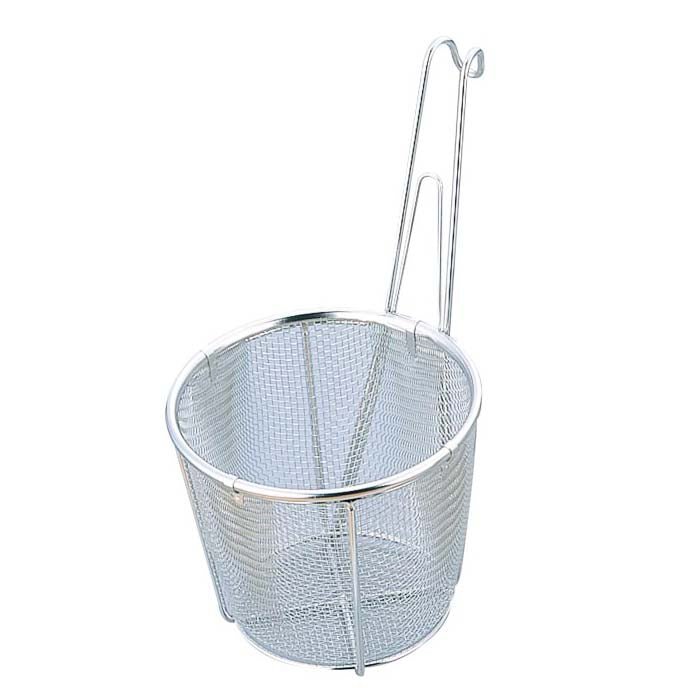 Shinetsu Works Japan Stainless Steel Tebo Noodle Strainer (Flat - Bottomed) 190Mm (10 Mesh)