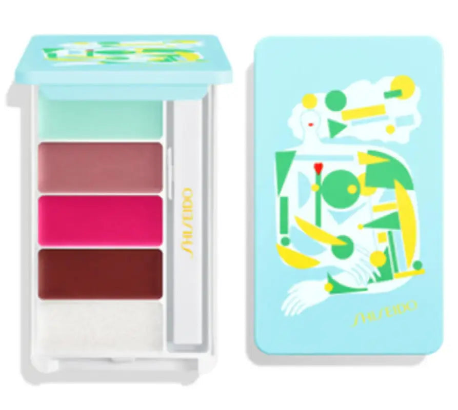 Shiseido Aqua Gel Lip Palette 01 Shell Sand Beach - Made In Japan Skincare