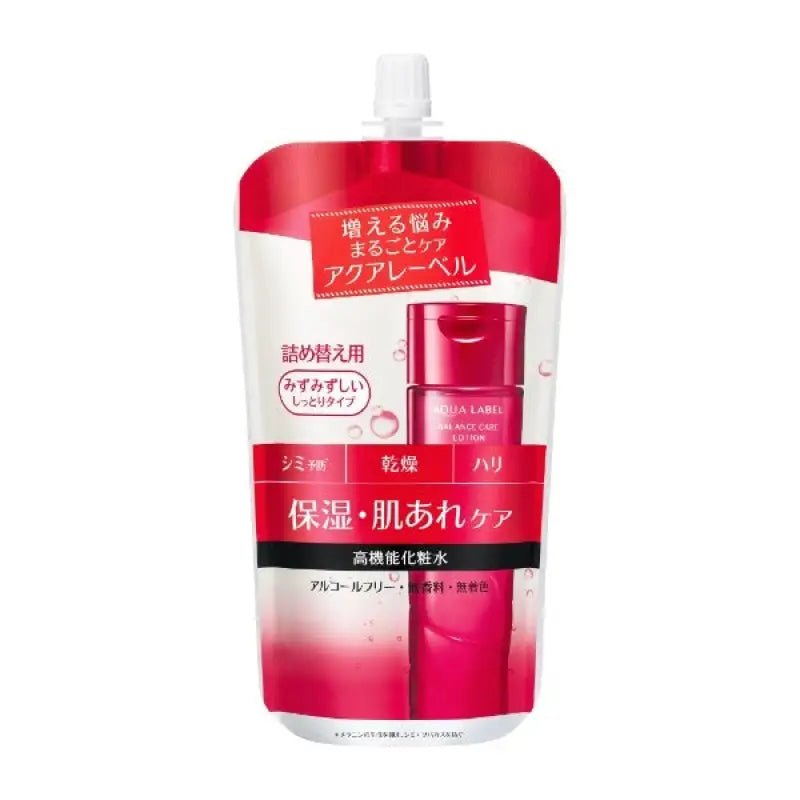 Shiseido Aqua Label Balance Care Lotion M Fresh & Moist Type 180ml [refill] - Skincare
