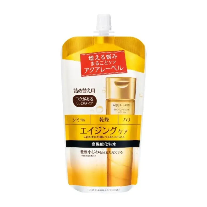 Shiseido Aqua Label Bouncing Care Lotion Rich Moist 180ml [refill] - For Aging Skin Skincare