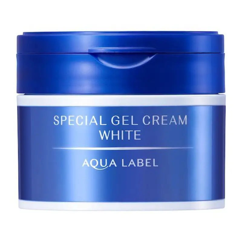 Shiseido Aqua Label Special Gel Cream (White): Moisturizing & Whitening 90g - Japanese Facial Care Skincare