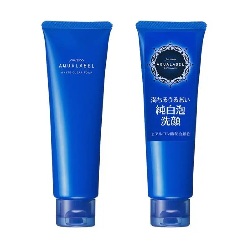Shiseido Aqua Label White Clear Foam 130g - Whitening Cleanser Made In Japan Skincare