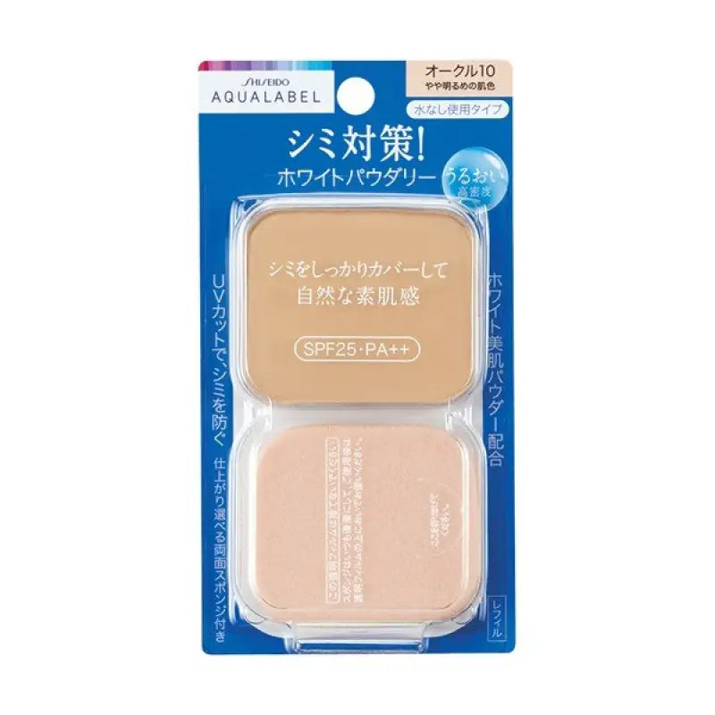 Shiseido Aqua Label White Powder Powdery Ocher 10 SPF25/ PA + + 11.5g [refill] - Makeup