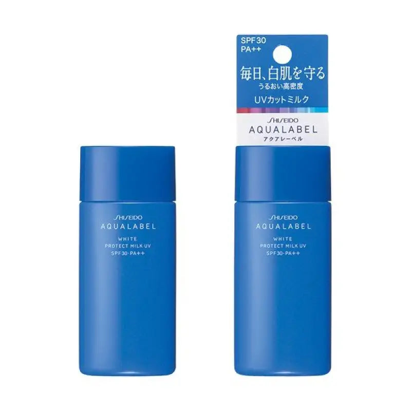 Shiseido Aqua Label White Protect Milk Uv Spf30 Pa++ 50ml - Japanese Sunscreen Lotion Skincare