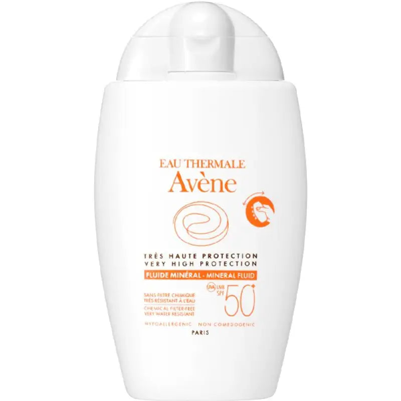 Shiseido Avene Mineral Fluid UV SPF50 + PA + + + + 40ml - Sunscreen Emulsion For Sensitive Skin Skincare