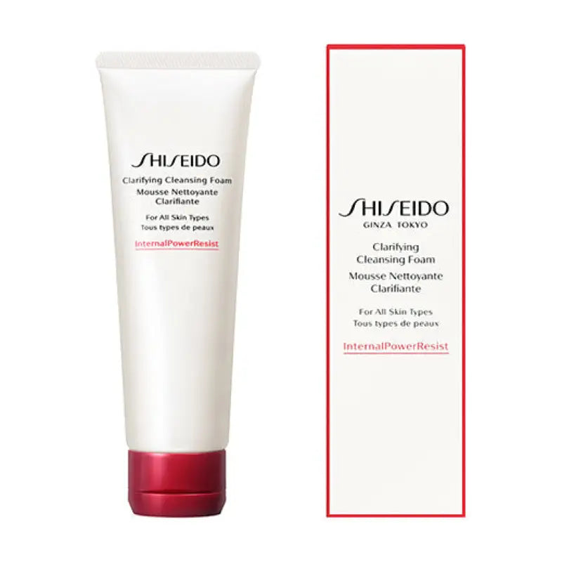 Shiseido Clarifying Cleansing Foam 125ml - Face Cleanser For All Skin Types Skincare