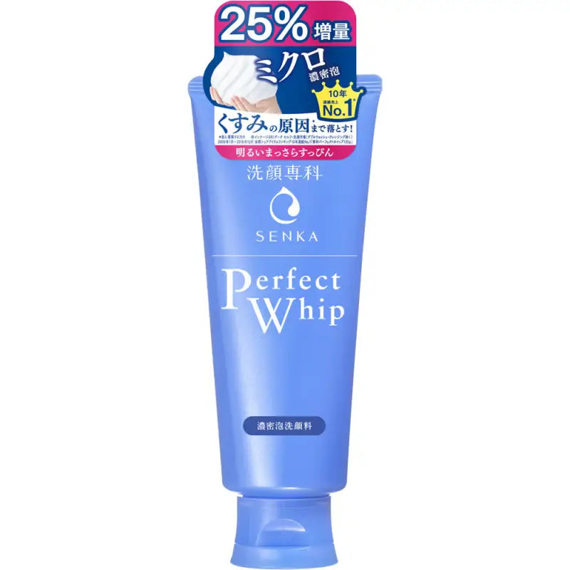 Shiseido Cleansing Senka Perfect Whip 150g - Japanese Facial Cleanser Foam Skincare