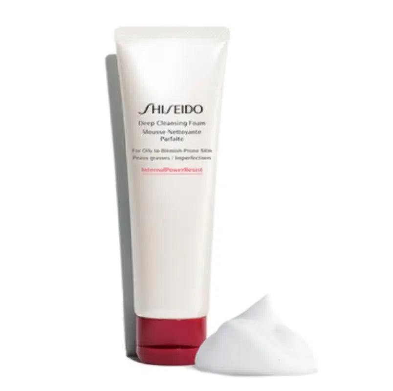 Shiseido Deep Cleansing Foam For Oil To Blemish-Prone Skin 125g - Japanese Skincare