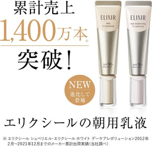 Shiseido Elixir Day Care Revolution Spf50+ Pa++++ 35ml - Japanese Facial Cream Skincare