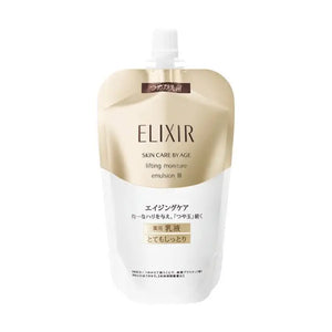 Shiseido Elixir Lifting Moisture Emulsion III Enriched Moist 110ml [refill] - Japanese Moisturizer Skincare