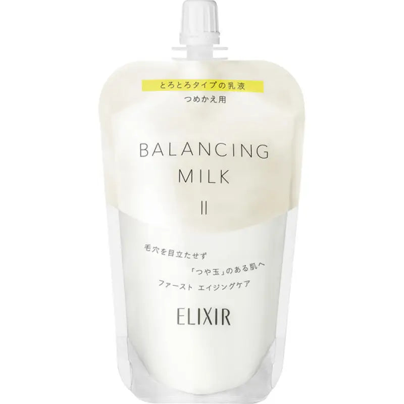 Shiseido Elixir Reflet Balancing Milk Ii Torotoro (Extra Moist) 110ml Refill - Skincare