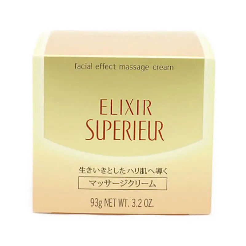 Shiseido Elixir Superieur Facial Effect Massage Cream 93g - Japanese Skincare
