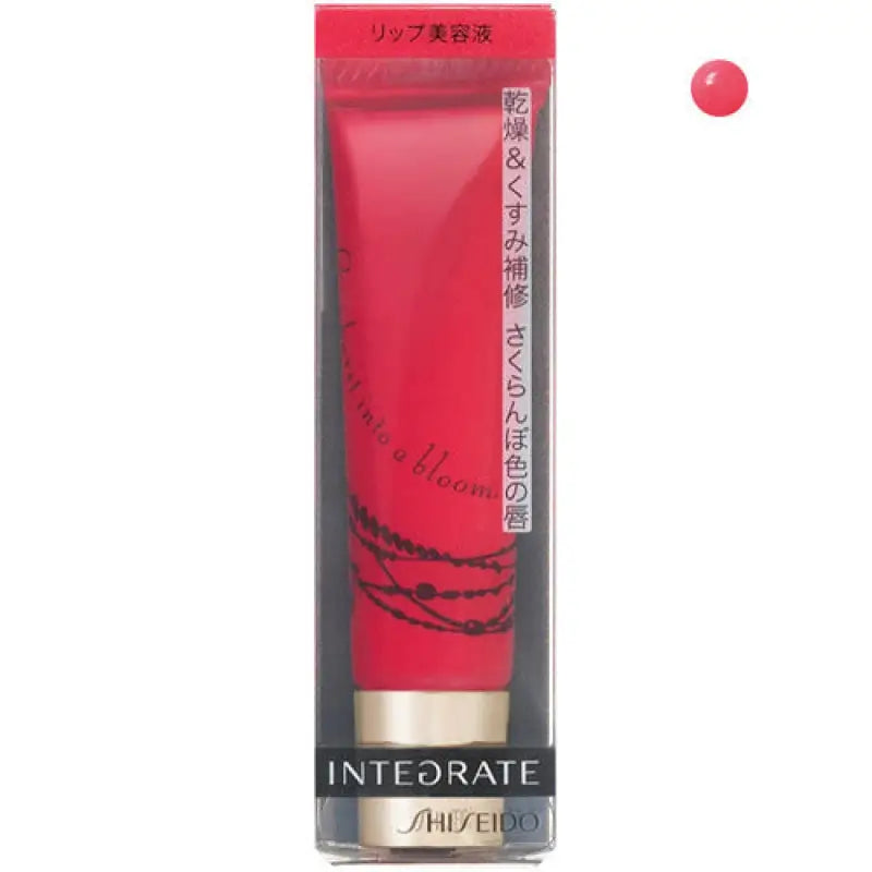 Shiseido Integrate Sakura Drop Essence Cherry SPF18/PA + + 7g - Japanese Lip Gloss Brands Makeup