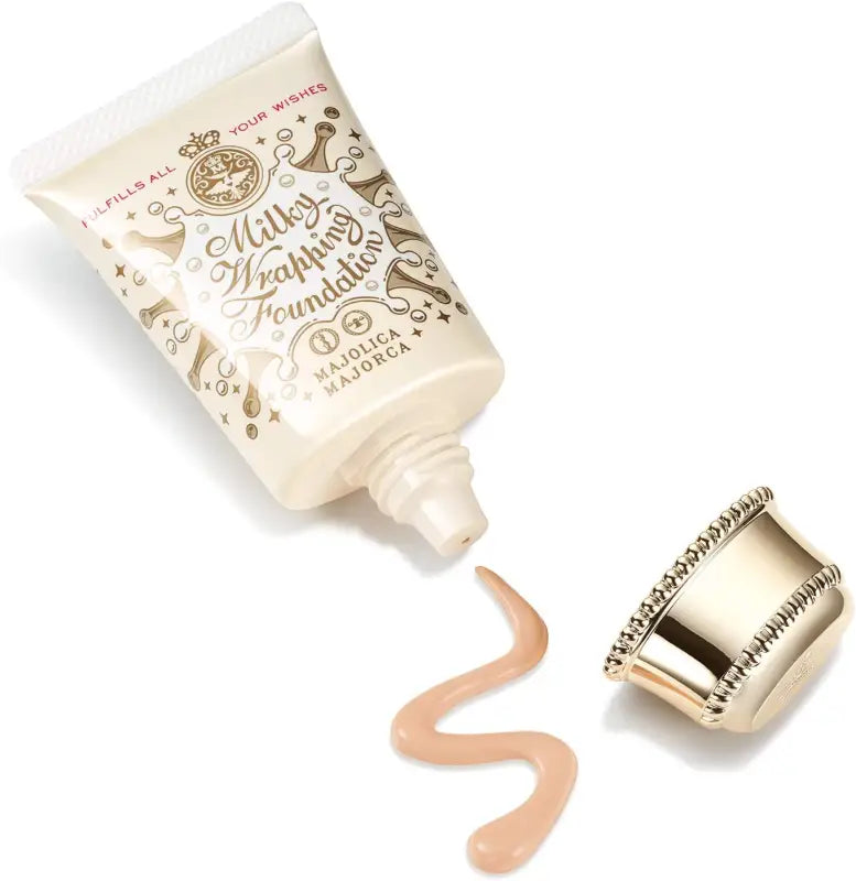 Shiseido Majolica Majorca Milky Wrapping Foundation 01 Light Beige SPF30 PA + + + 30g - Skincare