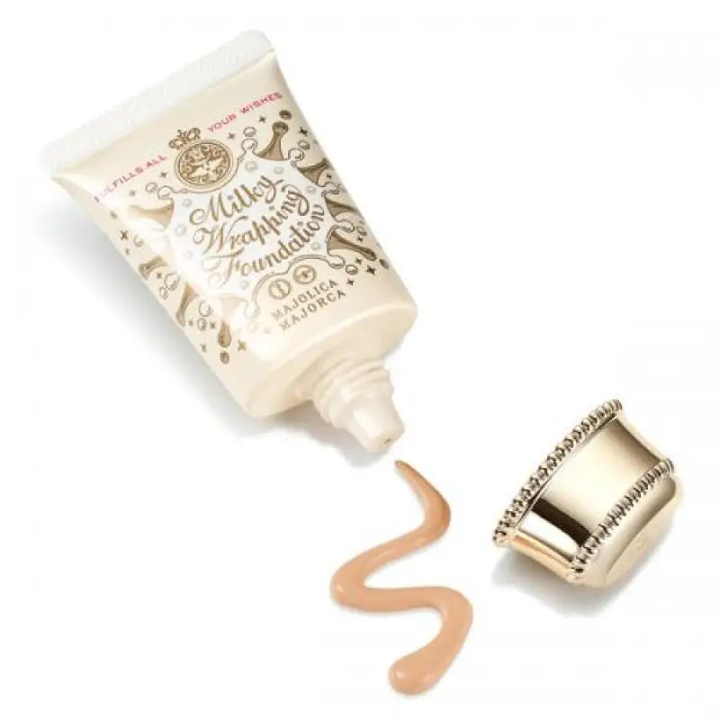 Shiseido Majolica Majorca Milky Wrapping Foundation 02 Beige SPF30 PA + + + 30g - Skincare