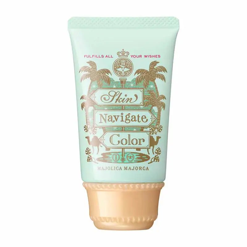 Shiseido Majolica Majorca Skin Navigate Color Mint Green SPF30/ PA + + + 35g - Japanese Makeup Skincare