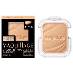Shiseido Maquillage Dramatic Powder UV Foundation EX Ocher 20 SPF25/ PA + + [refill] - Makeup