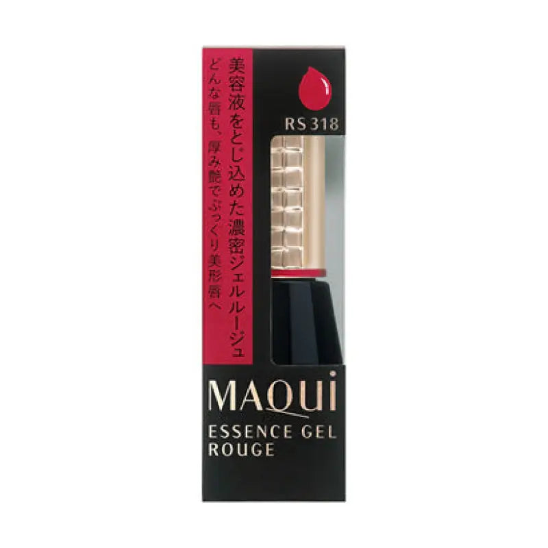 Shiseido Maquillage Essence Gel Rouge Rs318 6g - Lipstick Made In Japan Makeup