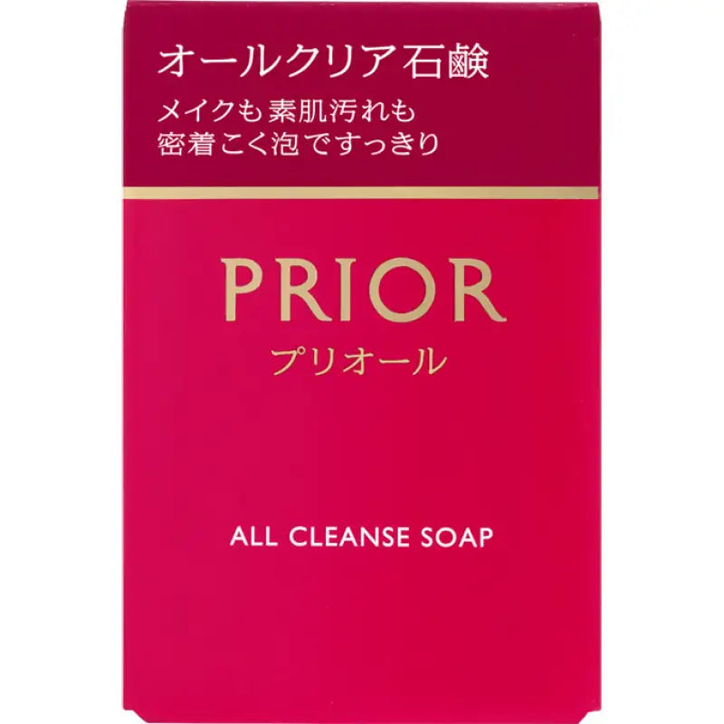 Shiseido Prior All Clear Soap 100g Face Wash - Skincare