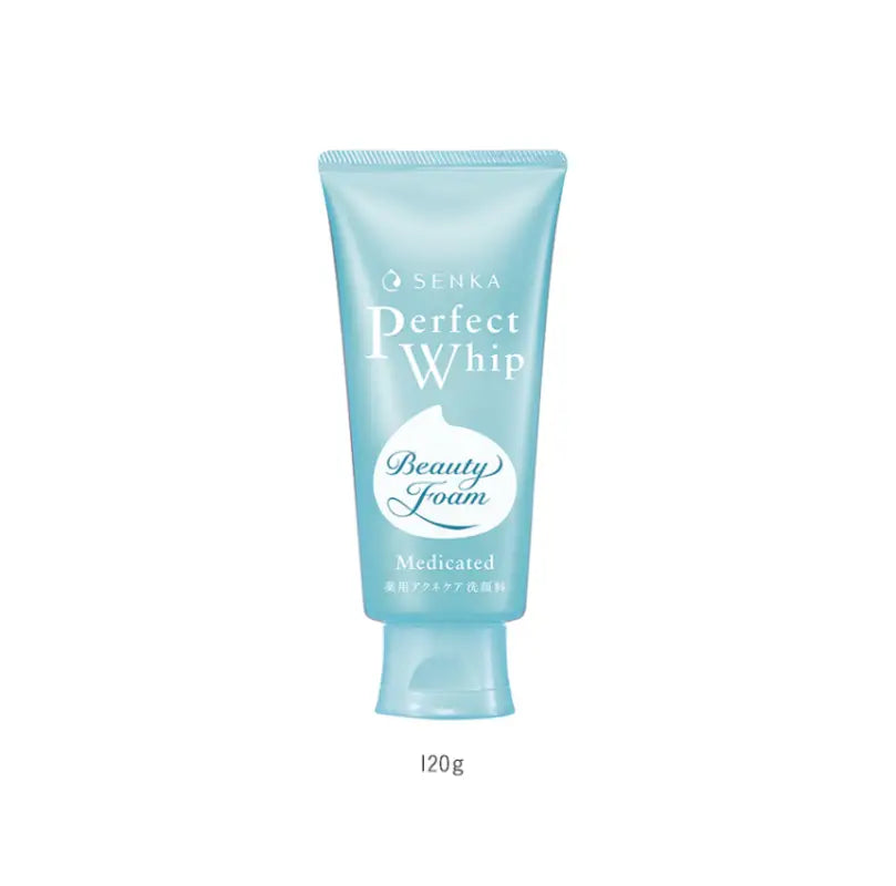 Shiseido Senka Perfect Whip Acne Care Face Wash 120g - Japanese Facial Skincare