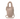 One Size Starbucks Holiday 2025 Bottle Shoulder Fur Bag In Beige, Adjustable Strap, designed for Holiday Shoppers