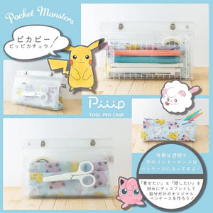 Showa Note Pen Case Peep Pokemon A Pattern 174729001