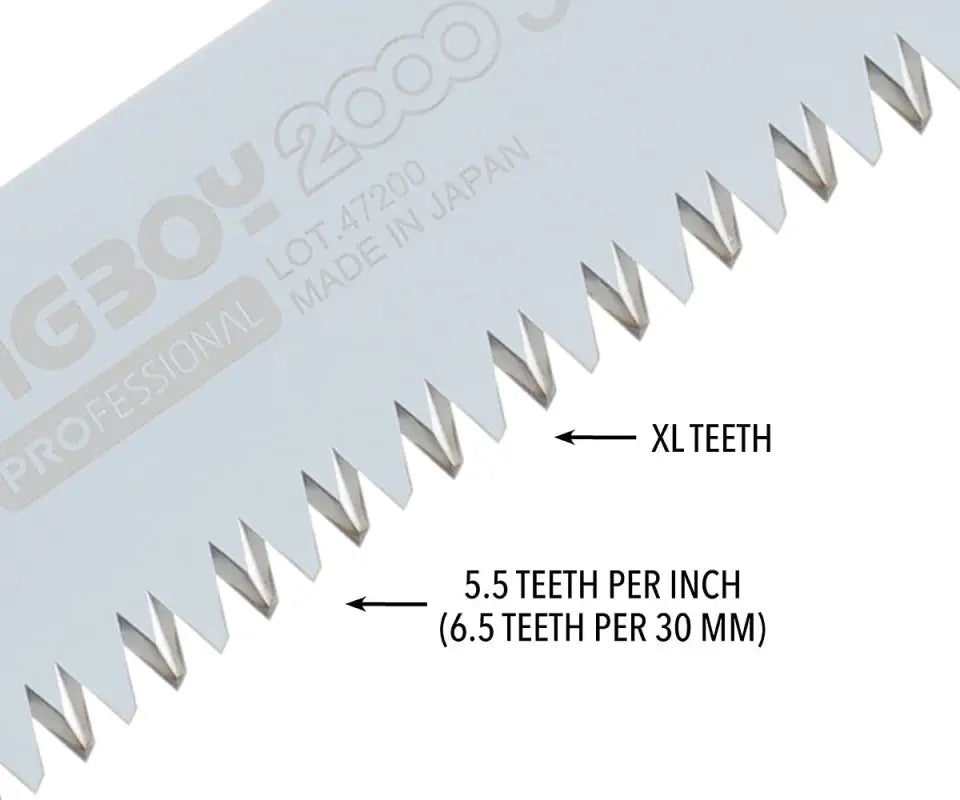 Silky Big Boy 2000 Replacement Blade 357 - 36 2000R - Japan Folding Saw With Dual - Hand Grip For Powerful Quick Cuts