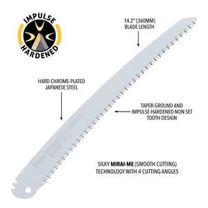 Silky Big Boy 2000 Replacement Blade 357 - 36 2000R - Japan Folding Saw With Dual - Hand Grip For Powerful Quick Cuts