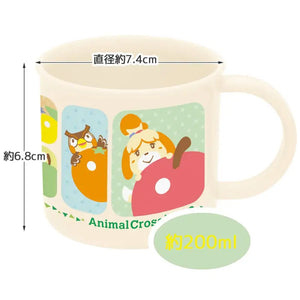 SKATER Animal Crossing Antibacterial Plastic Cup