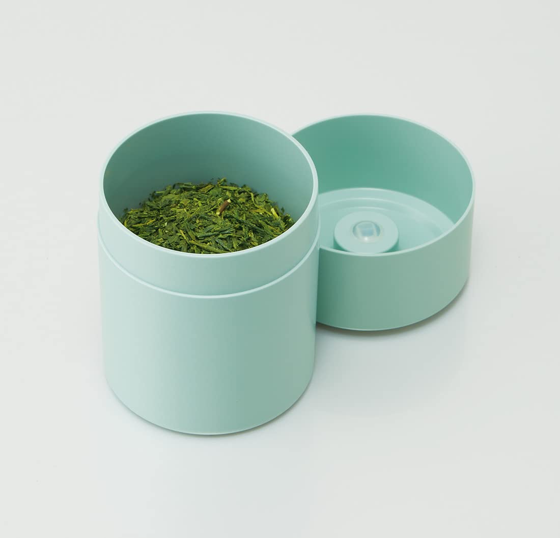 Skater Japan Airtight Storage Container Smoke Blue Push Button Pos5 - A