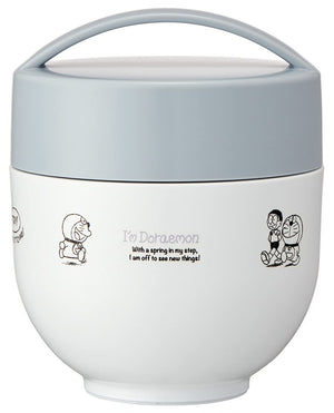 Skater Japan Insulated Bento Box Bowl 540Ml Doraemon Sanrio Lunch Jar Ldnc6Ag - A