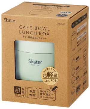 Skater Japan Thermal Lunch Box Bowl 540Ml Dull Green Ldnc6Ag