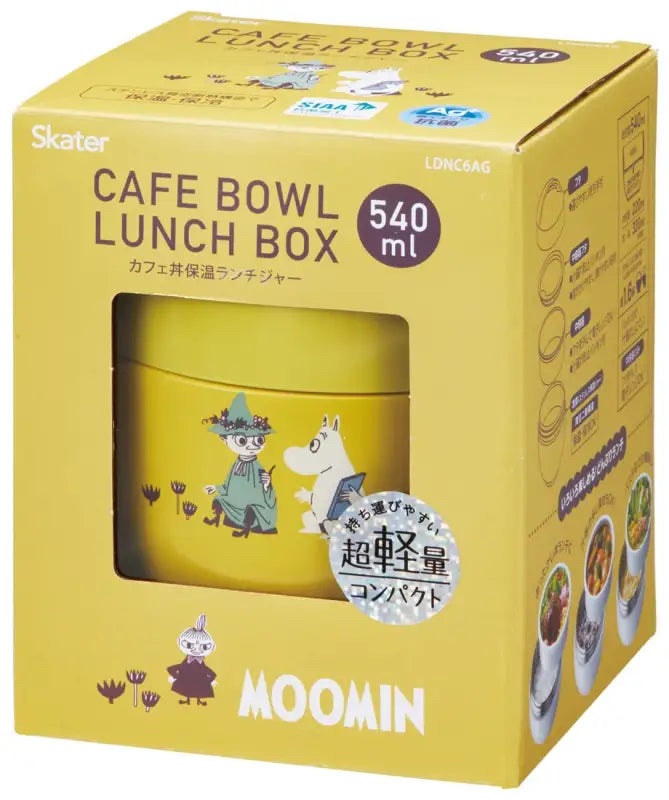 Skater Japan Thermal Lunch Box Bowl 540Ml Moomin Dull Color Ldnc6Ag