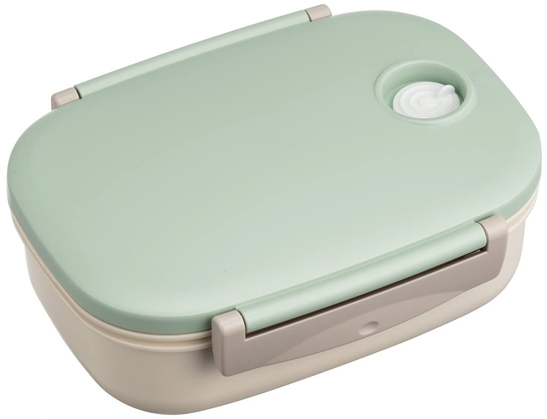 Skater Japan Vacuum Sealed Lunch Box Storage Container 800Ml Green Mpp5N - A
