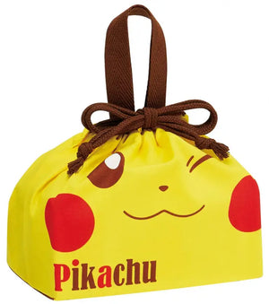 SKATER Pokemon Pikachu Lunch Drawstring Bag