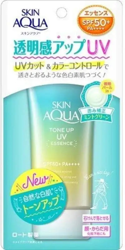 Skin Aqua Mint Green Sunscreen SPF50 + PA + + + + 80 g