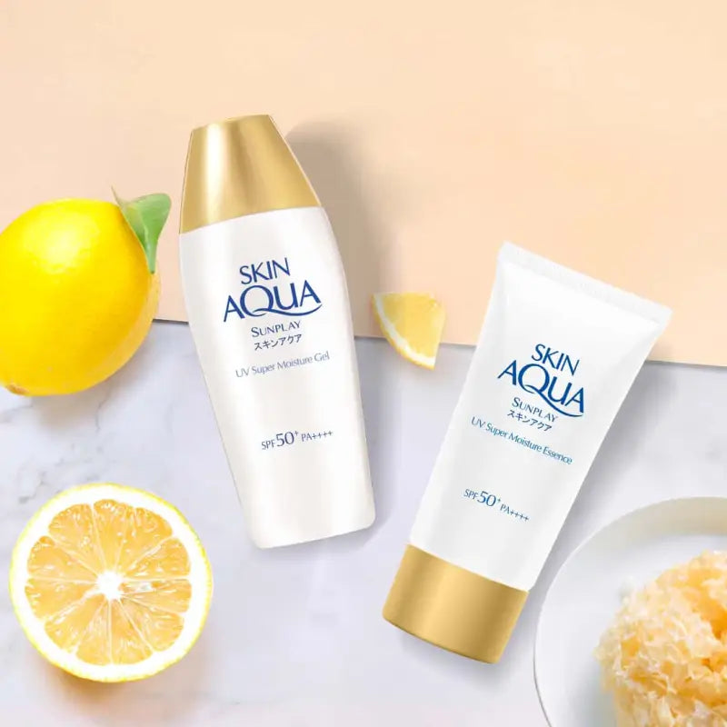 Skin Aqua Super Moisture Gel Sunscreen [Bottle] SPF 50 + /PA + + + + (110g)