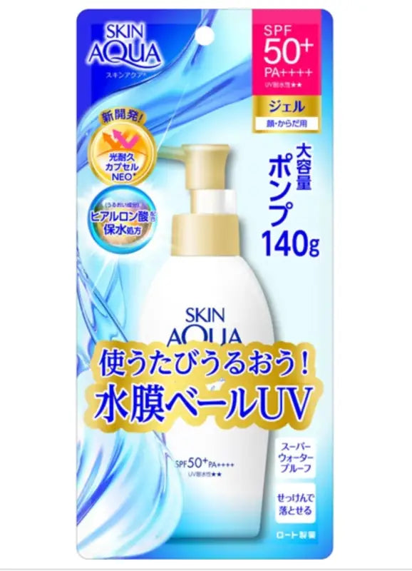 Skin Aqua Super Moisture Gel Sunscreen SPF50 + PA + + + + 140g