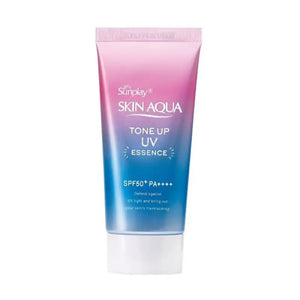 SKIN AQUA Transparency up Tone UV essence Sunscreen Heart - throbbing sabon scent Lavender color 80g SPF50