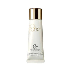 Clé de Peau Beauté UV Protective Cream Tinted SPF50+ PA++++ 30ml Ivory, tinted formula, ideal for daily sun protection