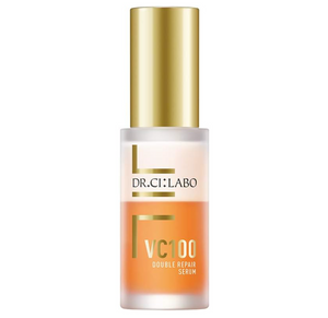 Dr.Ci:Labo Vc100 Double Repair Serum, 30ml, two-layer formula, ideal for anti-aging skincare